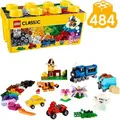 LEGO Classic 10696 Mittelgroße Bausteine-Box, ab 4 bis 99 Jahre, 484 Teile