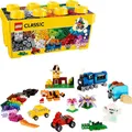 LEGO 10696 Classic Mittelgroße Bausteine-Box, Bausteine mit Aufbewahrungsbox für