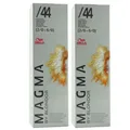 Wella Magma 2 x 120 g /44 rot intensiv aufhellende Strähnen-Haarfarbe Set