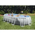 INTEX Ovalpool "Prism Oval", Oval, BxLxH: 274x503x122 cm, hellgrau
