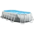 Intex Frame Swimming Pool Set "Prism Oval",,503 x 274 x 122 cm