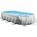 Frame Pool 503 X 274 X 122 Cm Komplettset Ovalpool Mit Zubehör - Intex