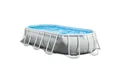 Intex Framepool Frame Swimming Pool Set "Prism Oval", pulverbeschichtete Stahlrahmen
