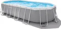 INTEX POOL Prism Frame Oval Set mit Pumpe 503x274x122 Pool Schwimmbad 13300 Ltr.