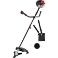 Scheppach Benzin-Motorsense BCH5200PB | 1,8 PS / 51,7 cm3 / 2-Takt-Motor | 450 / 255 mm Schnittbreite | Freischneider