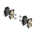 TEXTAR Bremsbeläge Hinten (2355402) für VW Golf VI CITROEN C3 Aircross II