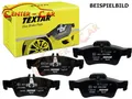 NEU TEXTAR BREMSBELÄGE BELÄGE BREMSKLÖTZE BREMSBELAGSATZ HINTERACHSE 2355402