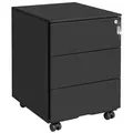 Boxxx Rollcontainer, Schwarz, Metall, 3 Schublade(n) Schubladen, 39x55x45 cm, Typenauswahl, Beimöbel erhältlich, Arbeitszimmer, Container, Rollcontainer