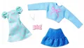BARBIE DOLL CLOTHES 2-pack  dress with a bow Mattel HYV05
