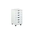 Inter Link Rollcontainer Simon 6 Schubladen - versch. Farben - weiss lackiert