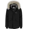 normani Winterjacke Herren-Winterjacke Oimjakon Wasserdichte Winterjacke Outdoor Parka mit Kapuze bis -55,2°C XXL
