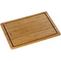 WMF Schneidebrett Bambus natur, 45 x 30 x 1,9 cm, Bambus Brett, Holzbrett groß -