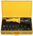 REMS Power-Press SE Basic-Pack (elektrische Radialpresse 32 kN, mit Automatischer Verriegelung, in stabilen Stahlblechkasten, universell bis Ø 110mm) 572111 R220
