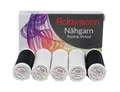 Ackermann universal Nähgarn 5x200m Stärke120, 3xWeiß 2xSchwarz (0,97 EUR/100 m)