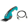 Gardena ClassicCut - Akku-Grasschere - blau/grau inkl. Akku Rasenkantenschere