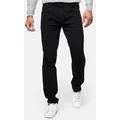 Indicode Regular-fit-Jeans Herren INSantino Jeanshose Hose Herrenhose mit klassischer 5-Pocket-Optik schwarz 33/32