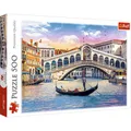 Puzzle 500 elementów. Most Rialto, Wenecja