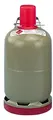 Gasflasche 5kg, grau, Stahl, leer