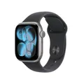 Apple Watch Series 11 GPS 42mm Space Grey Aluminium Case with Black Sport Band - S/M (MEQW4ZR/A)