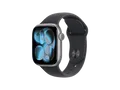 APPLE Watch Series 11 GPS 42, 2025 Smartwatch Aluminiumgehäuse Fluorelastomer, 130-180 mm, Space Grau/Schwarz