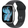 Apple Watch Series 11 42 mm Grau Sportarmband S/M