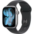 Apple Watch Series 11 GPS 42 Smartwatch Space Grau/Schwarz (130-180 mm)
