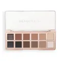 Lidschattenpalette 12 Töne Matte Nudes vegan Revolution The Master Icon