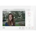 Wohnungsstation Video Aufputz 7 Zoll mit TFT-Farbdisplay und Freisprechfunktion weiß (glänzend), Retail