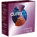 Love Mix - 40 Kondome, 5 Sorten, extra feucht (40 Kondome) 40 St