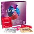 Durex Kondome 40 stück Condome Kondom LOVE M I X  Vorteilspack Verhütung MixPack