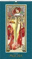 Alfons Mucha 2026 - Bild-Kalender 33x60 cm - Kunstkalender - mit stilvollem Glit