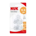 Trinksauger NUK First Choice+ Anti-Colic Silikon Größe 1 (0-6 Monate) 2 Stk