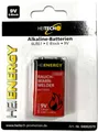 1-er Pack Alkaline Batterien 9 V/E-Block