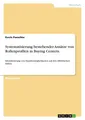 Systematisierung bestehender Ansätze von Rollenprofilen in Buying Centern Kevin