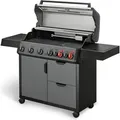 Enders Gasgrill Hyde 6 SIKR Turbo II Campinggasgrill Standgrill Profigrillwagen