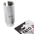 YATO YT-1754 Steckschlüssel für Lambdasonde Nuss Einsatz SW 22 mm Stecknuss 3/8"
