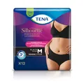 TENA Silhouette Plus Black Gr. M, 12 Stück