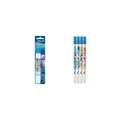 Pelikan Tintenlöscher Super Pirat 850B, breit, Blisterkarte Rundspitze, zwei Spitzen - löschen & korrigieren - 2 Stück (921734)