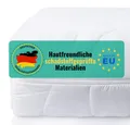 Pillows24 – 7-Zonen Matratze 160x200 | 12 cm hoch | Kaltschaummatratze 2 Härtegraden H2/H3 | Bezug waschbar bis 60°C | Hergest in EU
