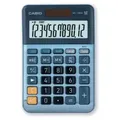 CASIO Tischrechner 12-stellig silberblau MS-120EM Solar/Batterie