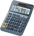 Casio MS-120EM - Desktop-Taschenrechner - 12 Stellen - Solarpanel, Batterie - Blau (MS-120EM)