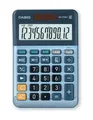 Casio Tischrechner MS-120EM 12-stellig Währungsumrechnung Cost/Sell/Margin Aluminiumfront Solar-/Batteriebetrieb
