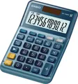 Casio MS-120EM Tischrechner Blau Display (Stellen): 12 solarbetrieben (L x B) 101 mm x 149 mm