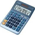 Casio MS-120EM Calculator Desktop Display  Blue ~E~