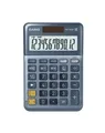 Casio Tischrechner MS-120EM 12-stellig Währungsumrechnung Cost/Sell/Margin Alumi