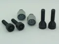 H&R Felgenschlösser Felgenschloß 4 Stk. schwarz M14x1,25x50 Kegelbund 60 Grad