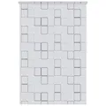 vidaXL Duschrollo 140x240cm Quadratmuster Duschvorhang Badewannenvorhang Rollo