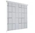 vidaXL Duschrollo, Duschrollo 140x240 cm Quadratmuster