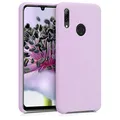 kwmobile Handyhülle für Huawei P Smart (2019) Hülle - Case Silikon - Kabelloses Laden - Schutzhülle Cover in Mauve