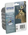 Epson Original T1306 Hirsch Druckerpatronen 3er Multipack C/M/Y (C13T13064012)